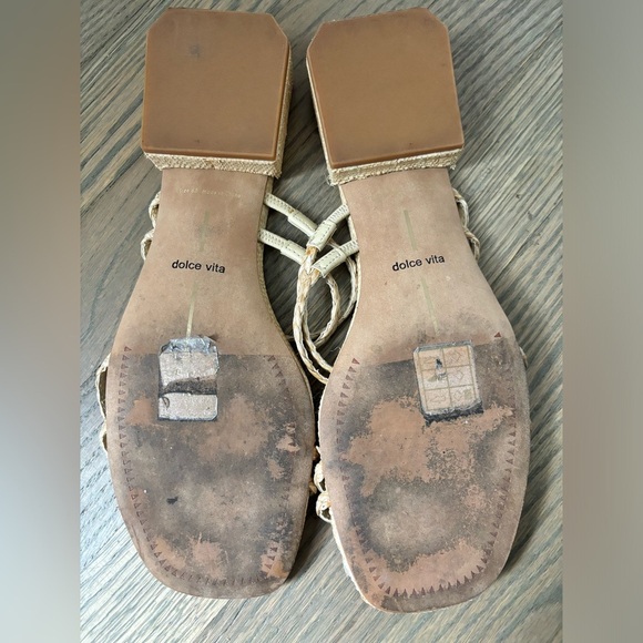Dolce Vita Beige Tan Haize sandals- size 8.5 - Picture 3 of 6
